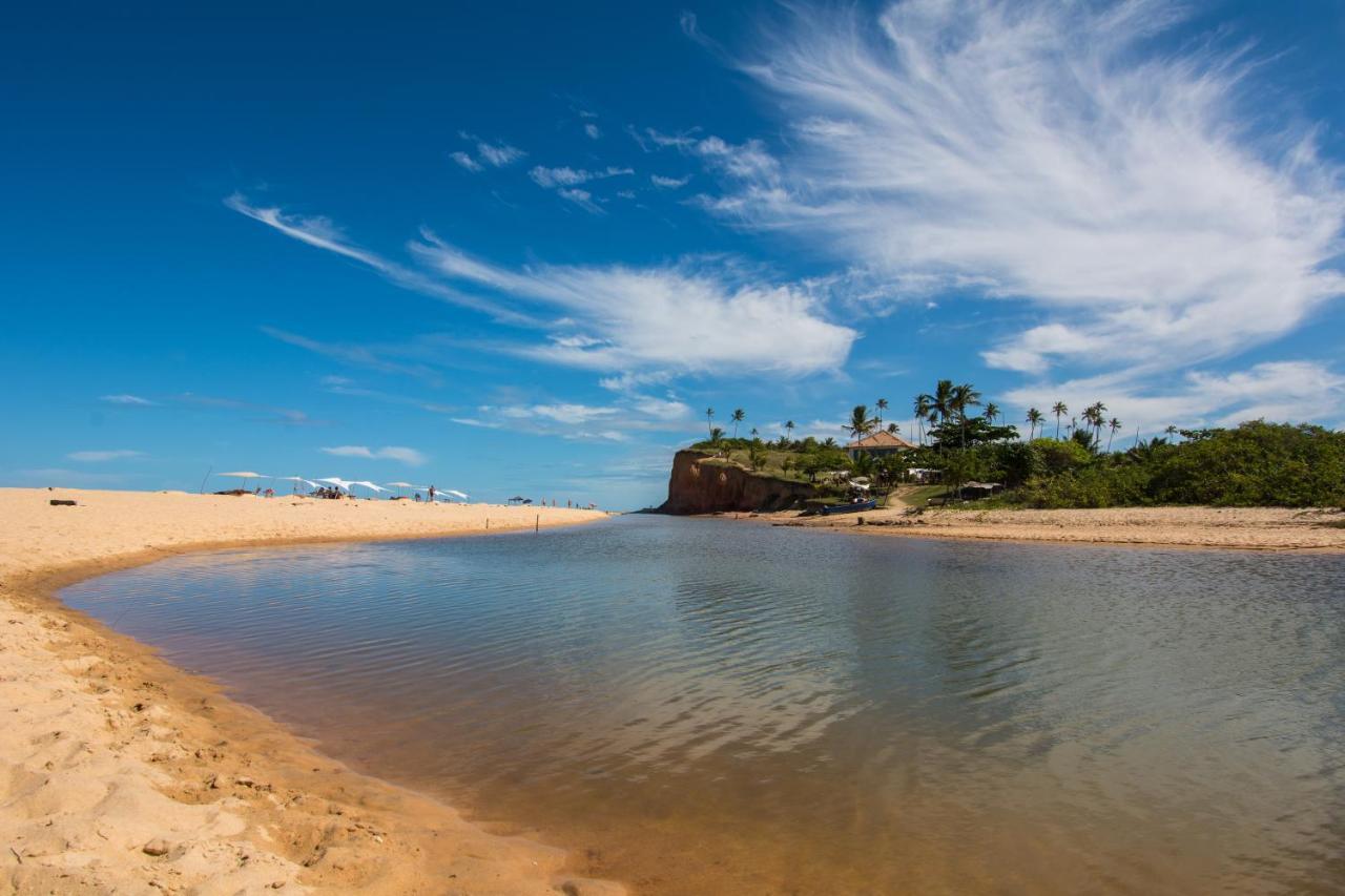 Paraiso Azul Com Vistas Maravilhosas Cumuruxatiba Ngoại thất bức ảnh