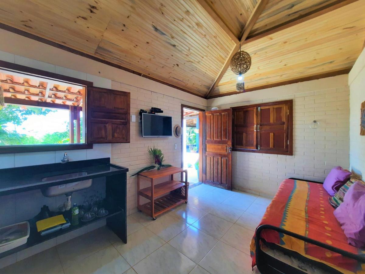 Paraiso Azul Com Vistas Maravilhosas Cumuruxatiba Ngoại thất bức ảnh