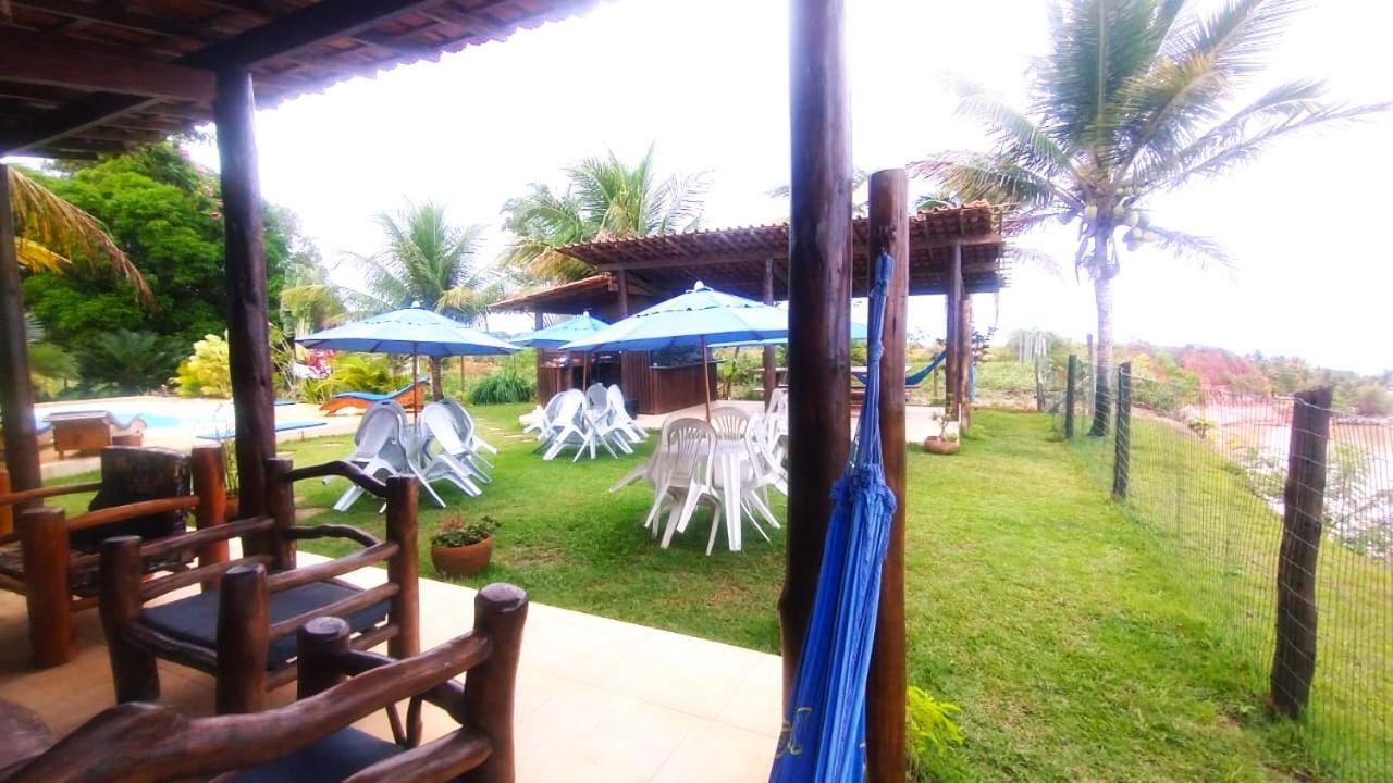 Paraiso Azul Com Vistas Maravilhosas Cumuruxatiba Ngoại thất bức ảnh
