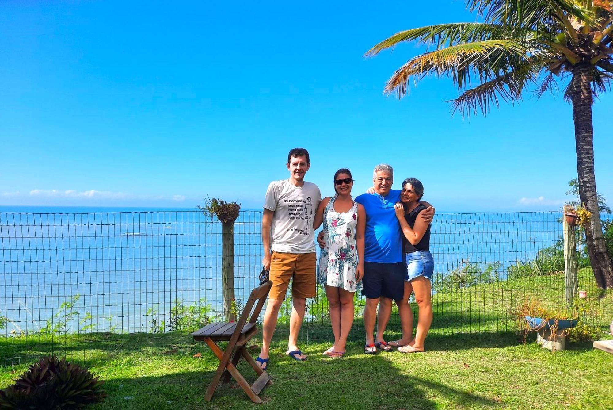 Paraiso Azul Com Vistas Maravilhosas Cumuruxatiba Ngoại thất bức ảnh