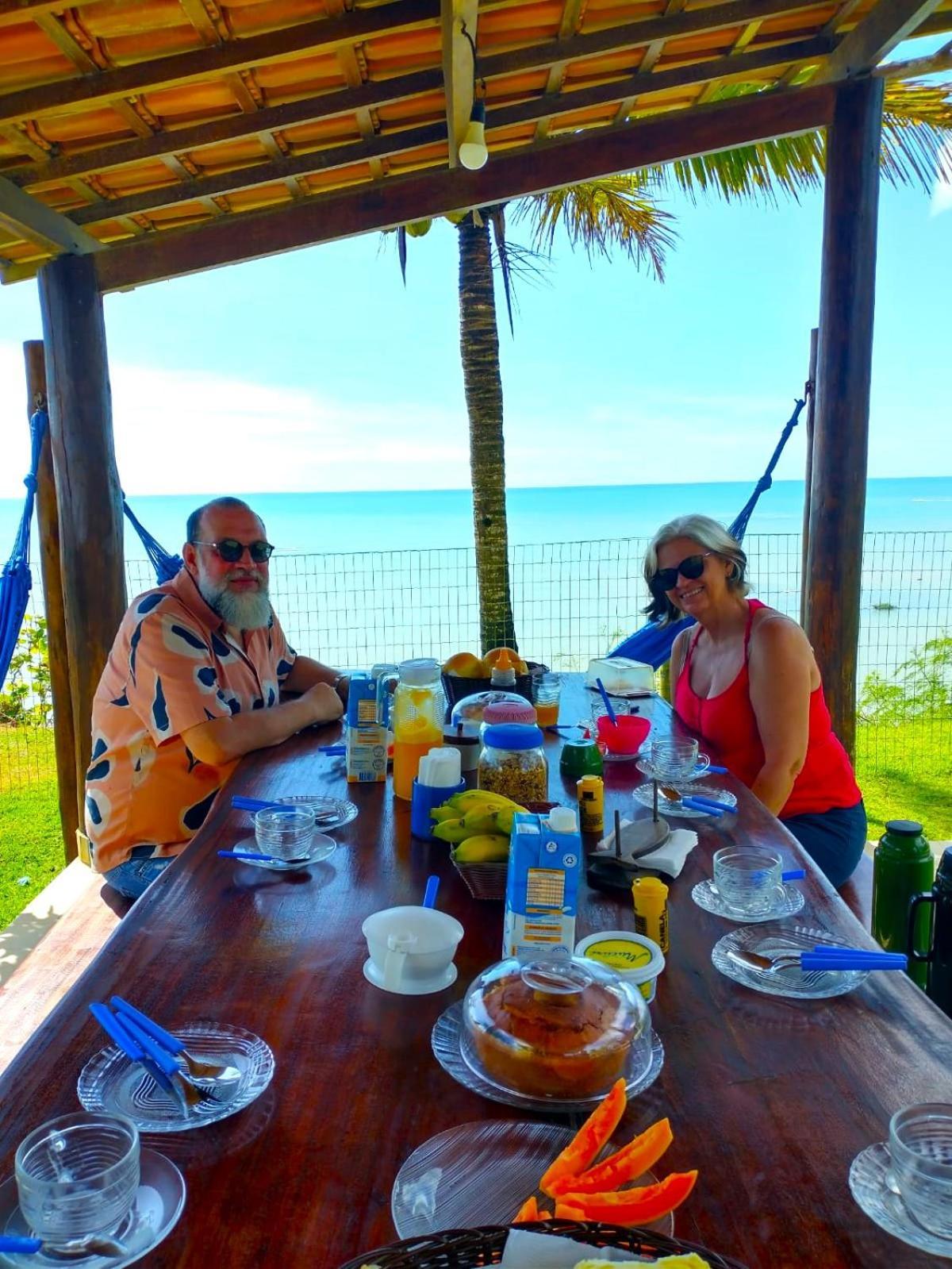 Paraiso Azul Com Vistas Maravilhosas Cumuruxatiba Ngoại thất bức ảnh