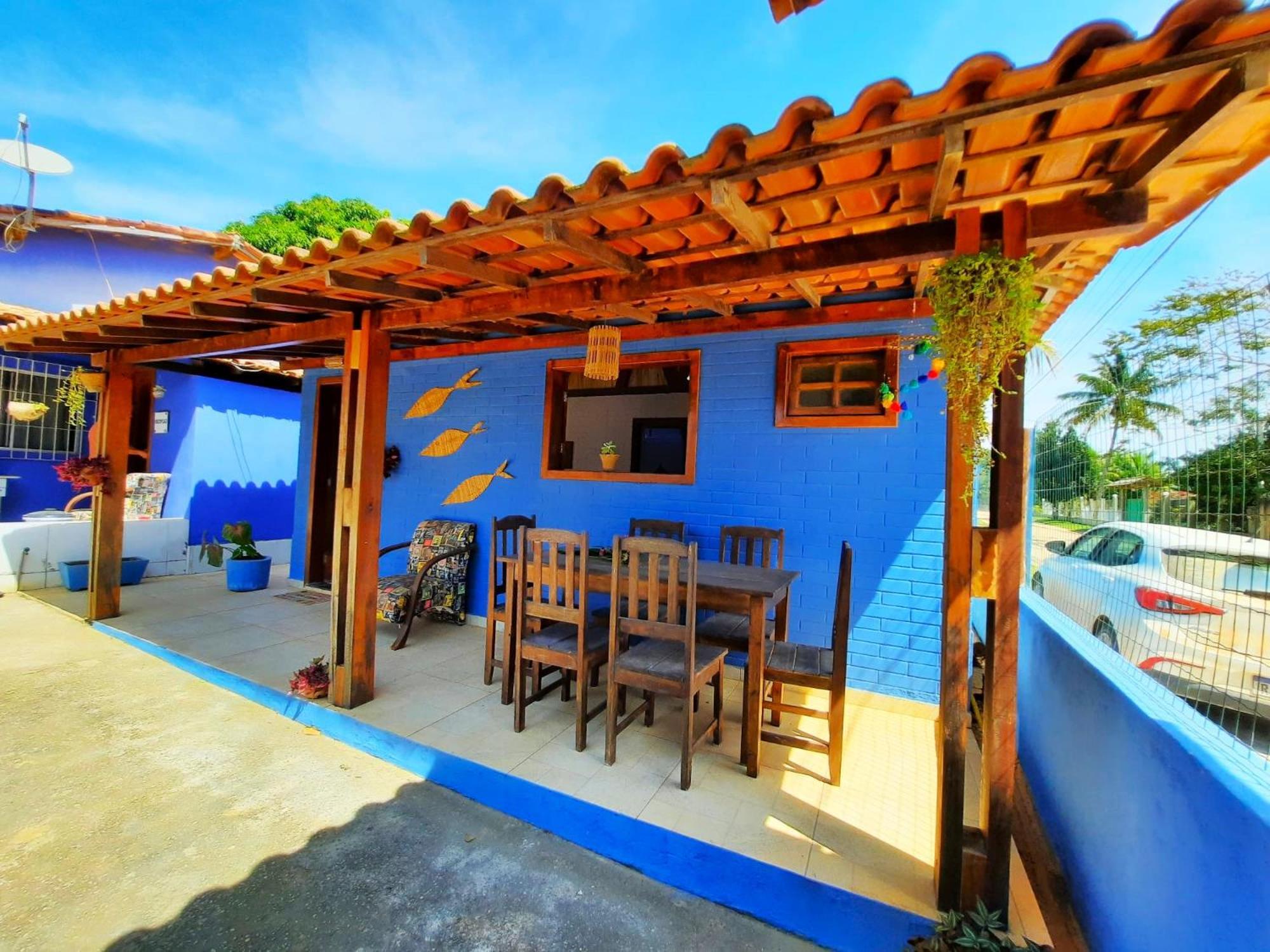 Paraiso Azul Com Vistas Maravilhosas Cumuruxatiba Ngoại thất bức ảnh