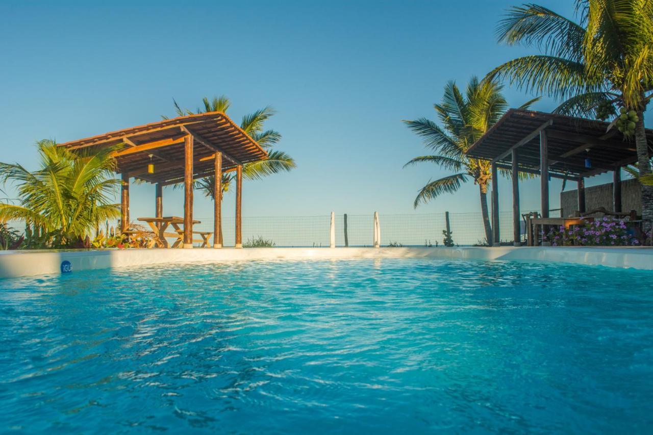 Paraiso Azul Com Vistas Maravilhosas Cumuruxatiba Ngoại thất bức ảnh
